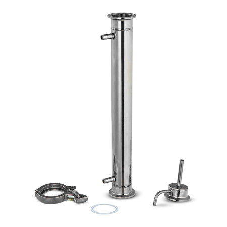 Shell-and-tube cooler "Aroma" with clamp 1,5 inches в Орле