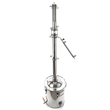 Packed distillation column 50/400/t with CLAMP (3 inches) в Орле