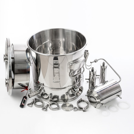 Double distillation apparatus 30/350/t with CLAMP 1,5 inches for heating element в Орле