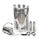 Double distillation apparatus 20/35/t with CLAMP 1,5 inches в Орле