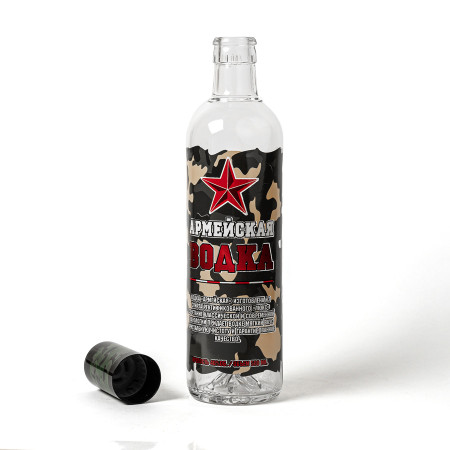 Souvenir bottle "Army" 0.5 liter в Орле