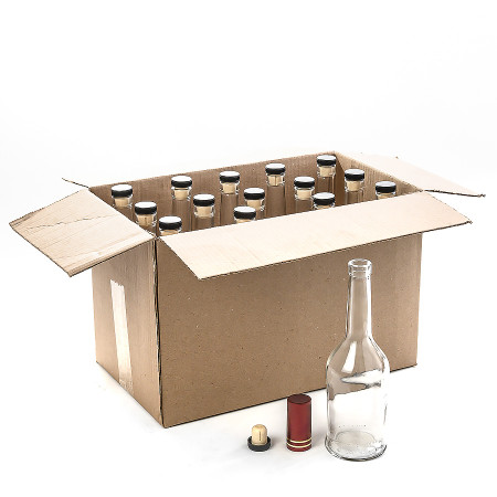 15 bottles of "Cognac" 0.5 l with Camus corks and caps в Орле